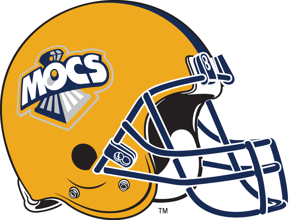 Chattanooga Mocs 1997-2007 Helmet Logo diy iron on heat transfer